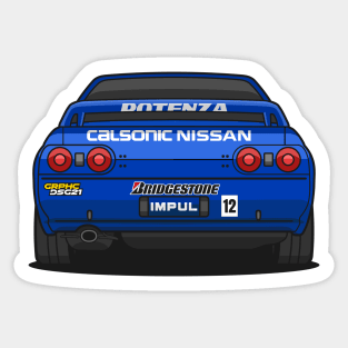 Nissan Skyline GTR R-32 Calsonic Bridgestone Potenza Livery B Sticker